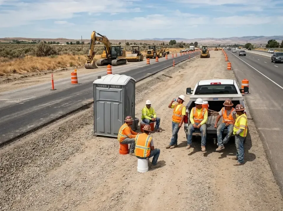 highway-road-construction-crew-007 — frequently asked questions, Porta Potty and Restroom Rentals in Grayson, GA